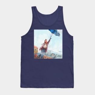 Flying Umbrella Tank Top